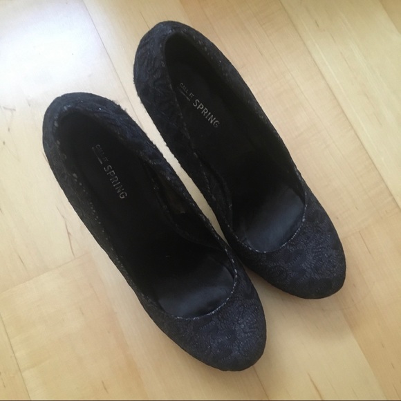 Call it Spring Glittery platform stilettos size 9 - Picture 2 of 5